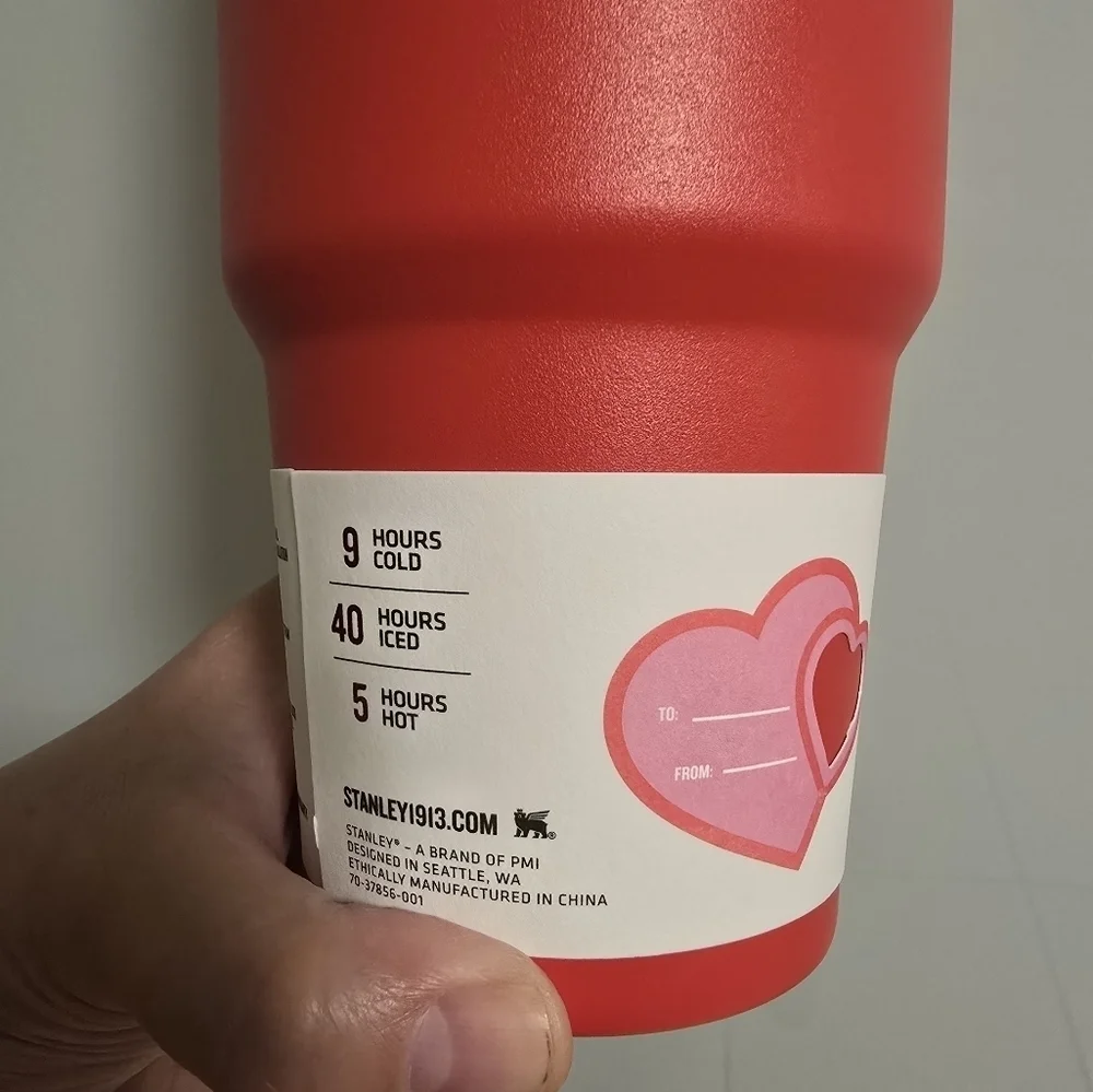 NWT Stanley Target 2025 Valentine's Day Limited Ed Collab The Flowstate Quencher